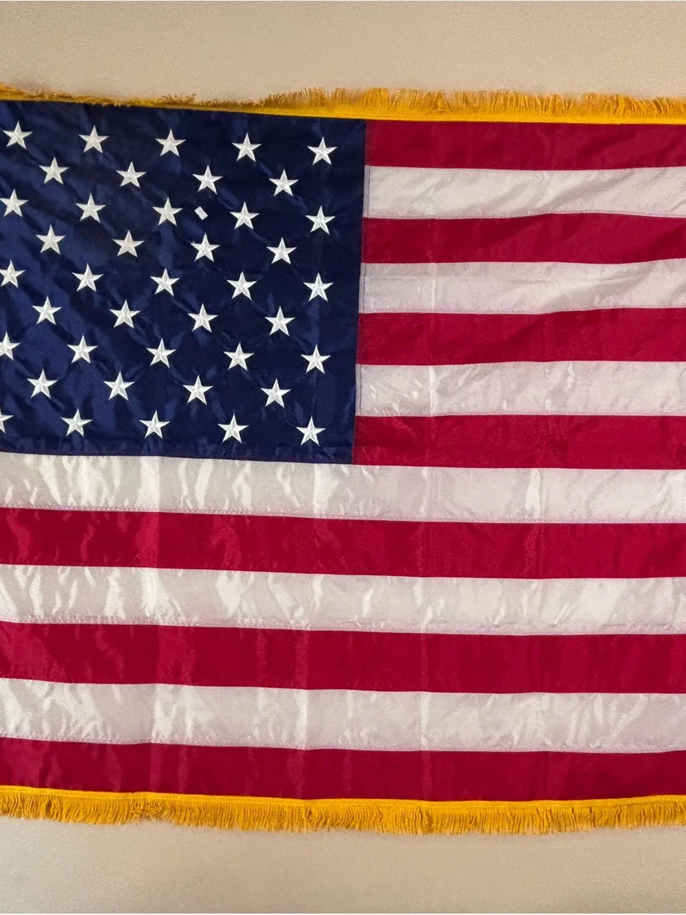 American Flag Wall Hanging - Red, White & Blue